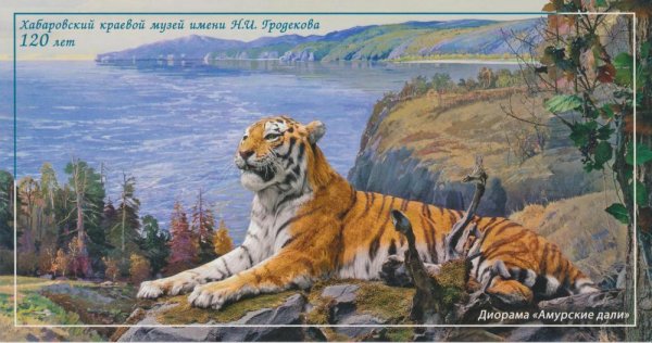 Картина тигр на Дальнем востоке