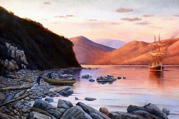 Картины Приморского мариниста Шиляева