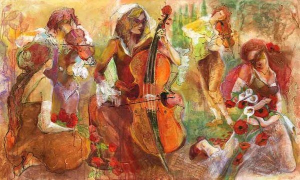 Изображение музыкантов в живописи