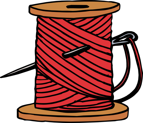 Иголка с ниткой