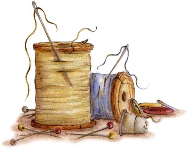 Акварель Швейные принадлежности