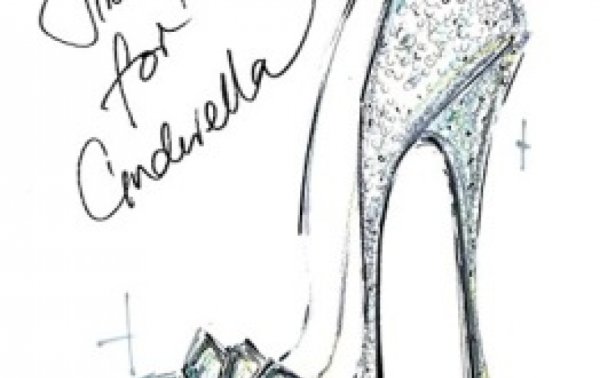 Рисуем туфельку Золушки