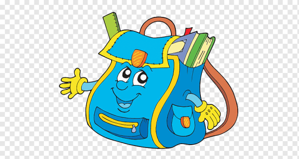 Школьный рюкзак раскраска для детей