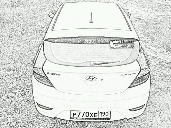 Машина раскраска Hyundai Solaris хэтчбек