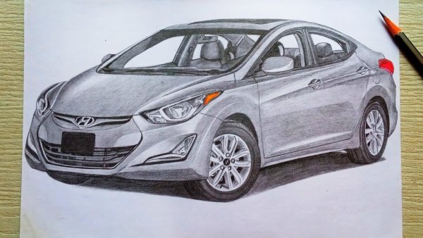 Хендай Солярис раскраска Солярис