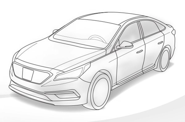 Hyundai ix35 эскиз