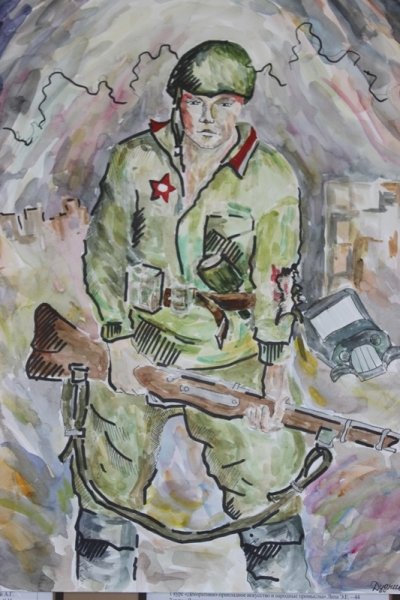 Казахстанского художника Фархада Киреева.