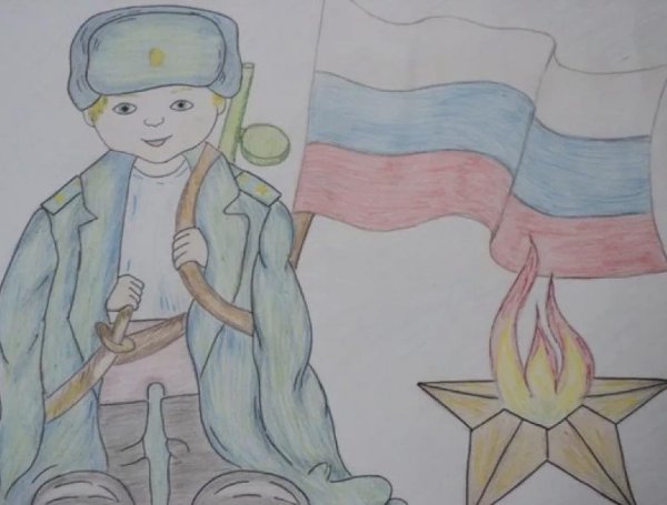 Патриотическая тема для рисования