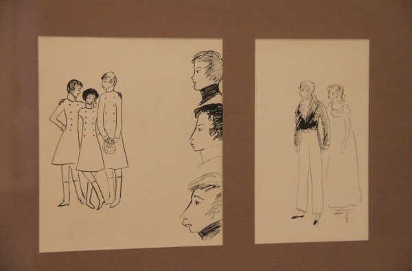 Иллюстрации Нади Рушевой к Пушкину