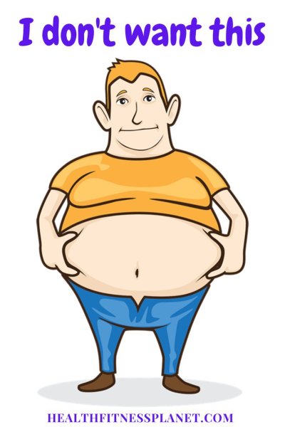 Толстый человек мультяшный