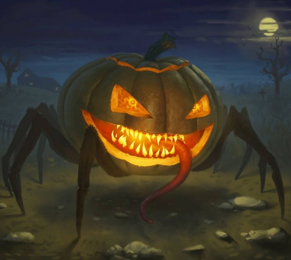 Пумпкин Джек арт