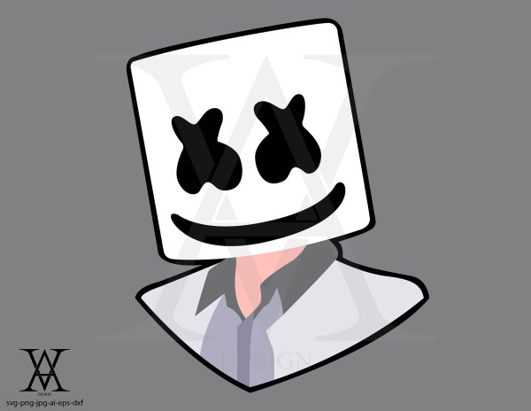 Маршмеллоу маска арт