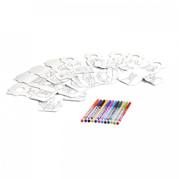 Бондибон чудесные узоры с фломастерами