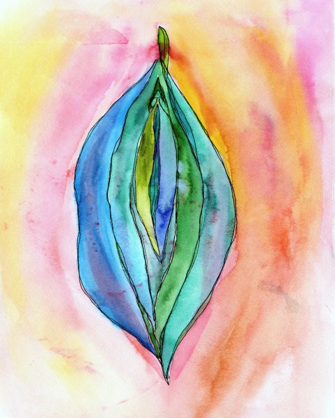 Рисование йони