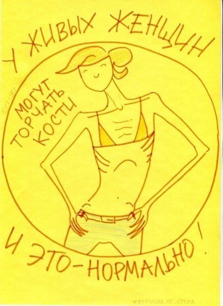 Юлия Цветкова бодипозитив