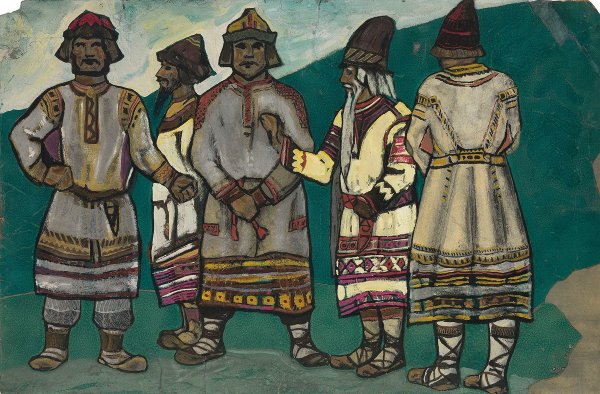 Рерих декорации к балету Весна Священная