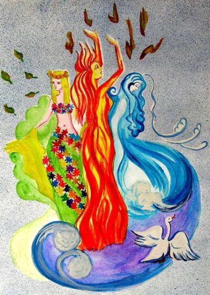 Огонь в прикладном искусстве