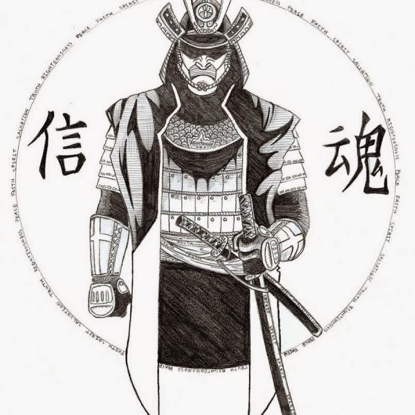Сегун тату эскиз