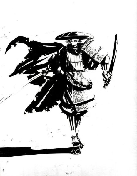 Самурай Ронин арт