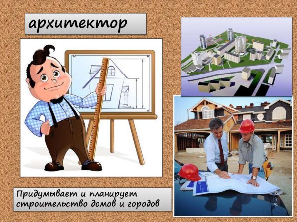 Строительные профессии Архитектор