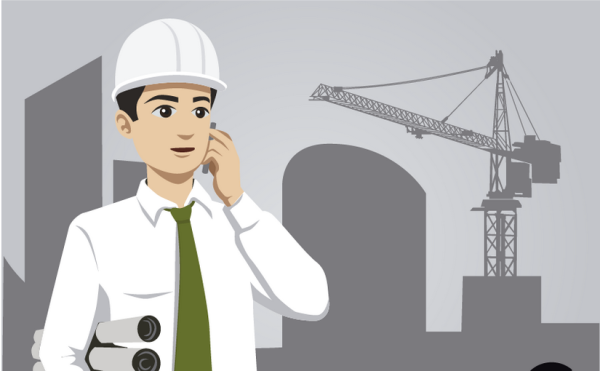 Инженер мультяшный