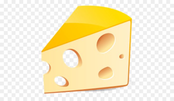 Кусок сыра с дырками