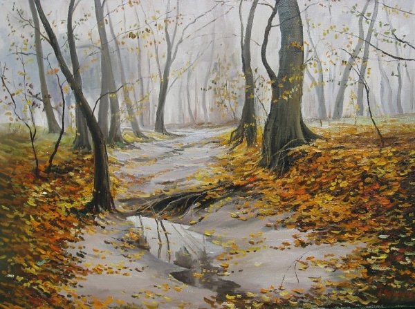 «Поздняя осень» Кубарева Вячеслава.