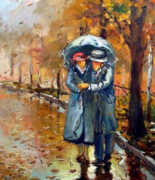 Двое под зонтом