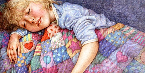 Детский сон в живописи
