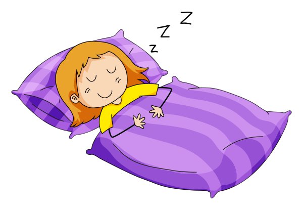 Девушка спит