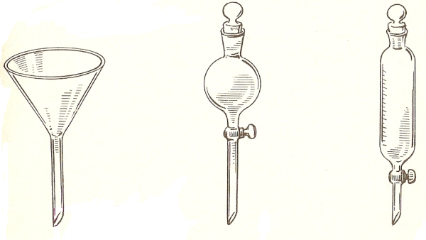 Капельная и делительная воронка