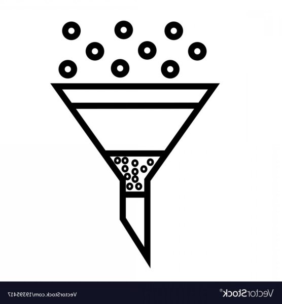 Химическая воронка рисунок