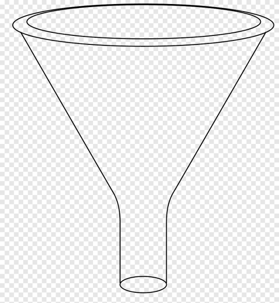 Воронка прозрачная