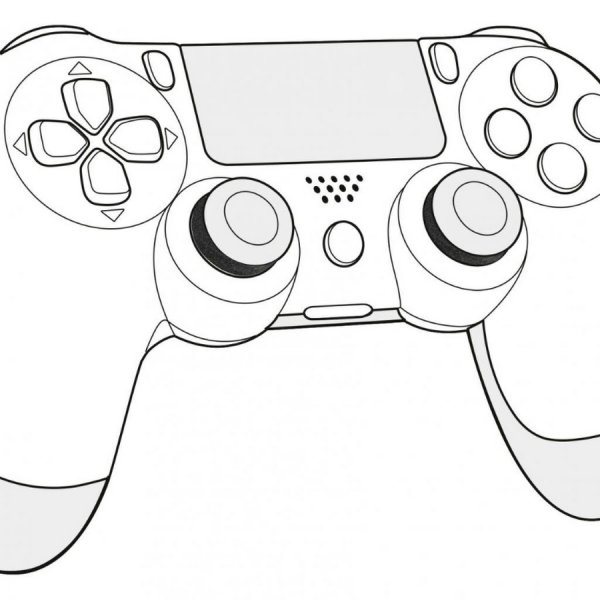 Геймпад ps4 вектор