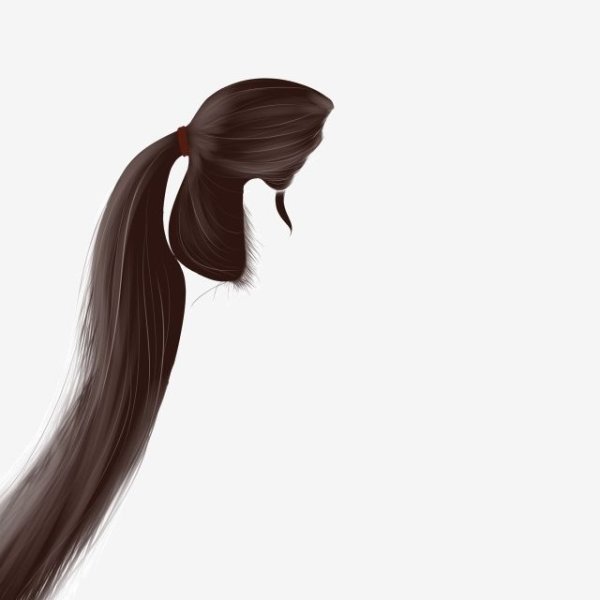 Хвост для фотошопа волосы