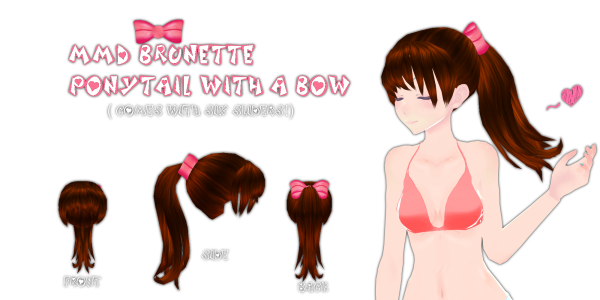 Хвостик прическа Мем