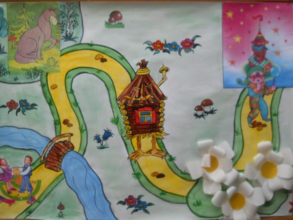 Путешествие по сказкам рисование