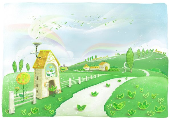 Детский пейзаж