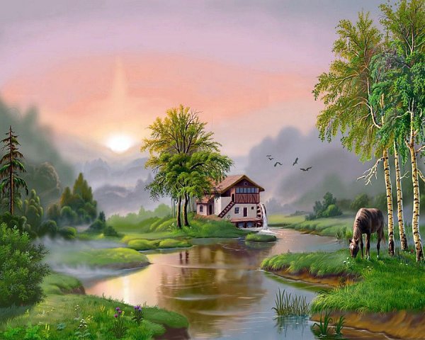 Виктор Цыганов пейзажи