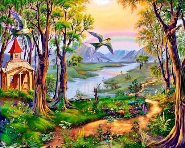 Художник Виктор Цыганов пейзажи