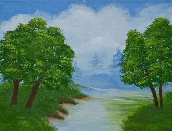 Нарисовать природу