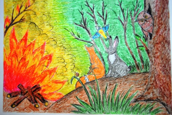 Неопалимая Купина на конкурс с зайцем картинки