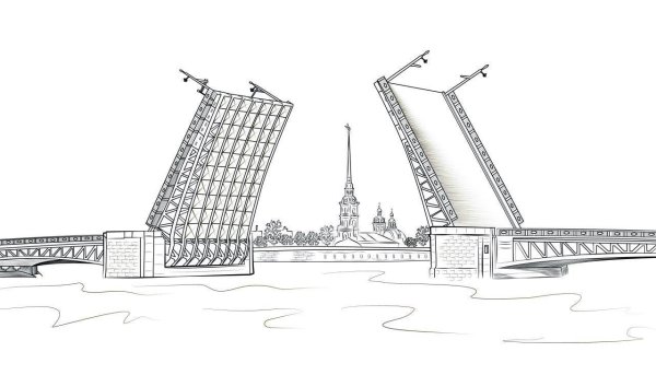 Силуэт Петербурга