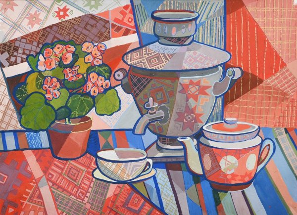 Тематический декоративный натюрморт