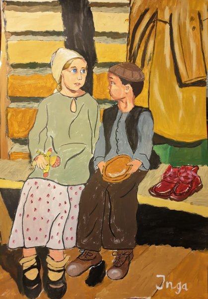 Радость нашего дома Мустай Карим иллюстрации