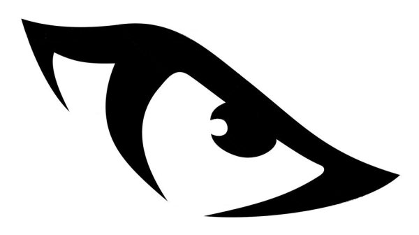 Злые глаза для рисования