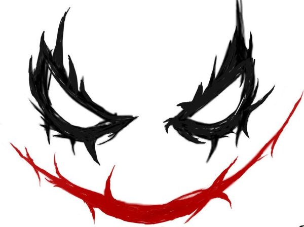 Злые мультяшные глаза