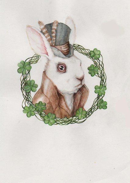 Стилизация зайца