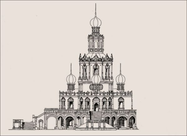 Церковь Покрова в Филях отмывка