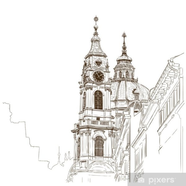 Церковь Троицы в Троицком-Лыкове план